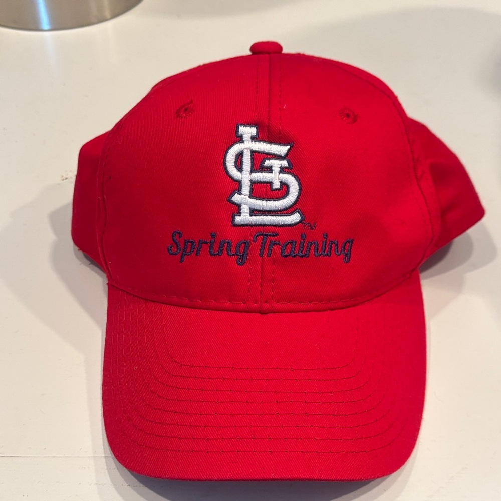 Red St. Louis Cardinals Spring Training Cap - Picture 1 of 3